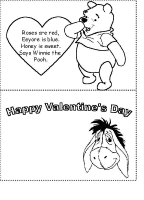 A coloring page of winnie the pooh - group